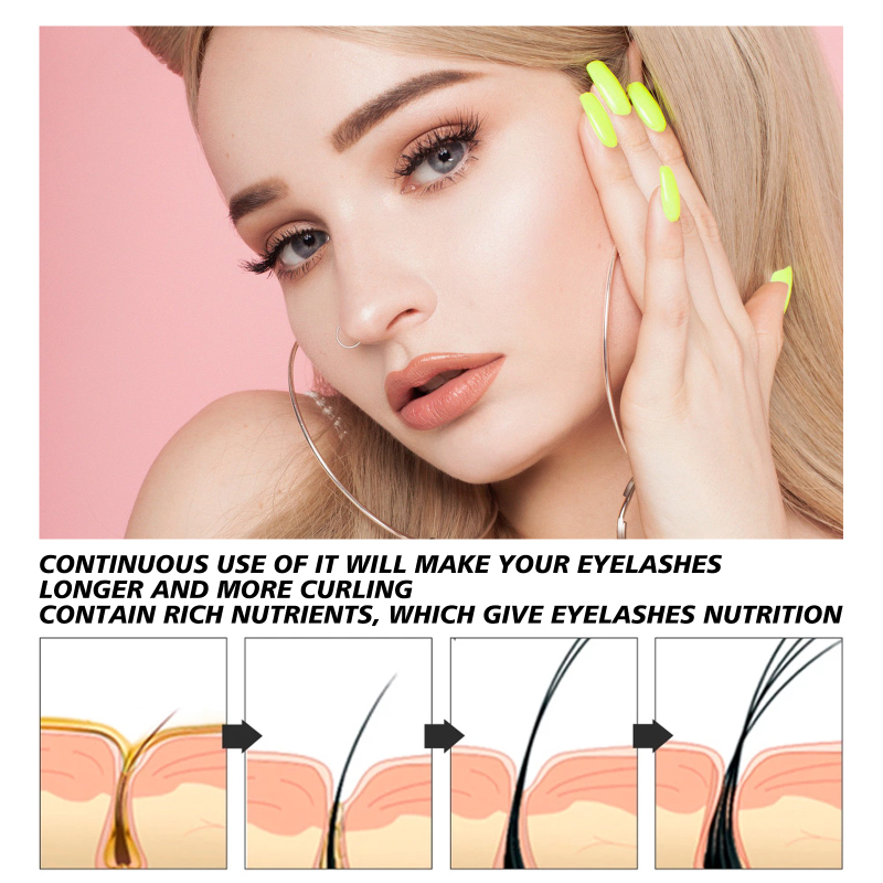 Jaysuing Mascara, Natural Beautiful Moist And Curl Eyelash Liquid - Image 4