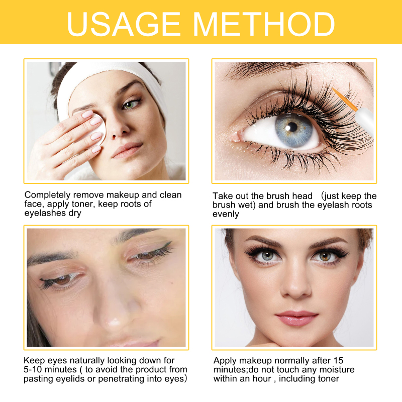 Jaysuing Mascara, Natural Beautiful Moist And Curl Eyelash Liquid - Image 6