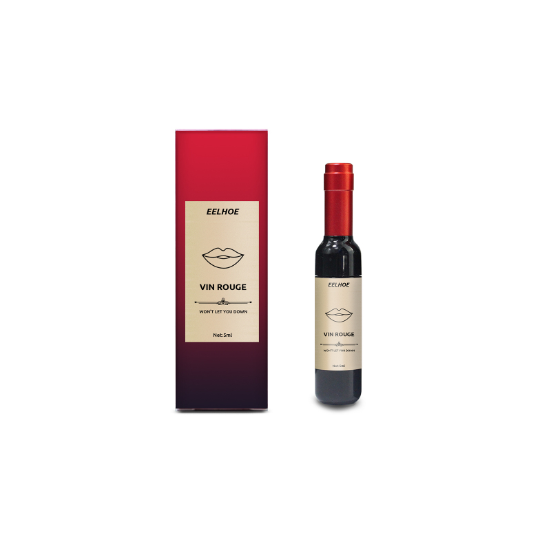 EELHOE Red Wine Lipstick, Convenient For Daily Use, Long-Lasting, Water-Resistant, Non-Transfer, Moisturizing And Color-Retaining Red Wine Bottle Lip Gloss