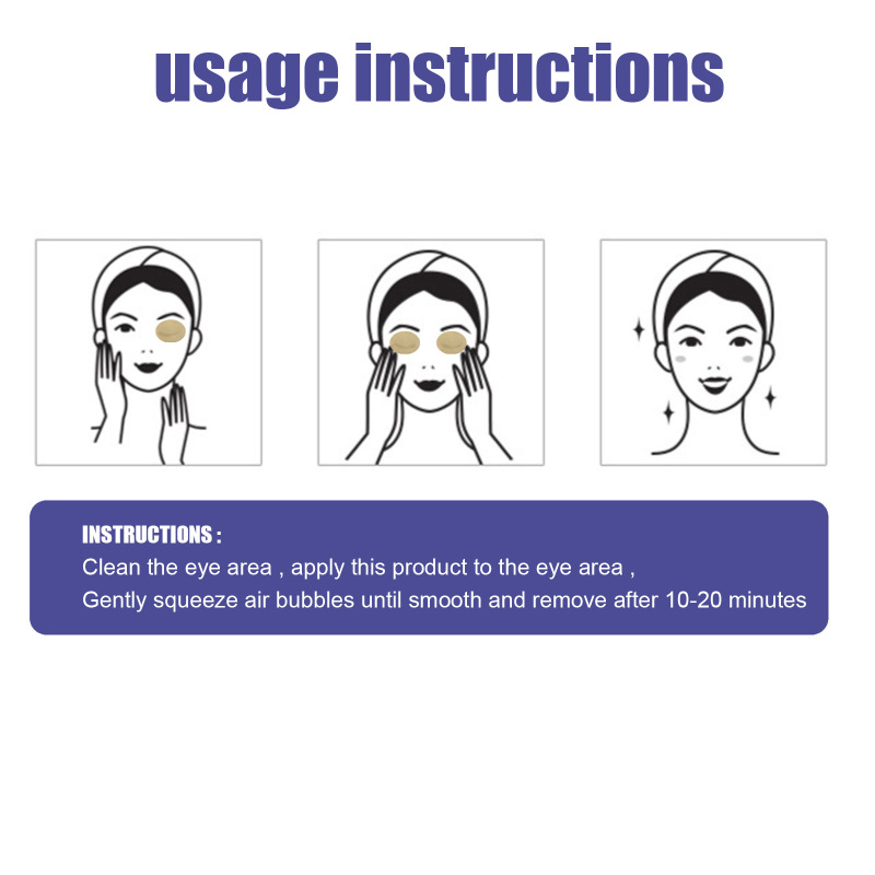 EELHOE Blueberry Lutein Eye Care Patch, Relieve Eye Fatigue Cold Compress Sleep Eye Care Close Eye Mask Patch - Image 6