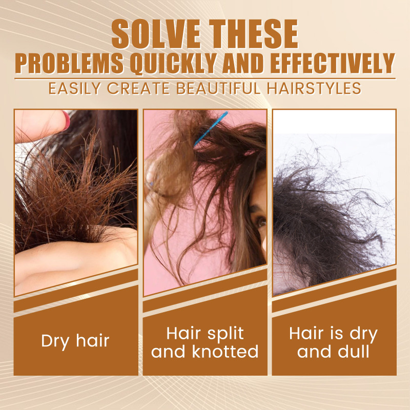 EELHOE Oat And Honey Leave-In Conditioner, Improve Frizz, Moisturize And Repair Hair, Smooth And Shiny - Image 3