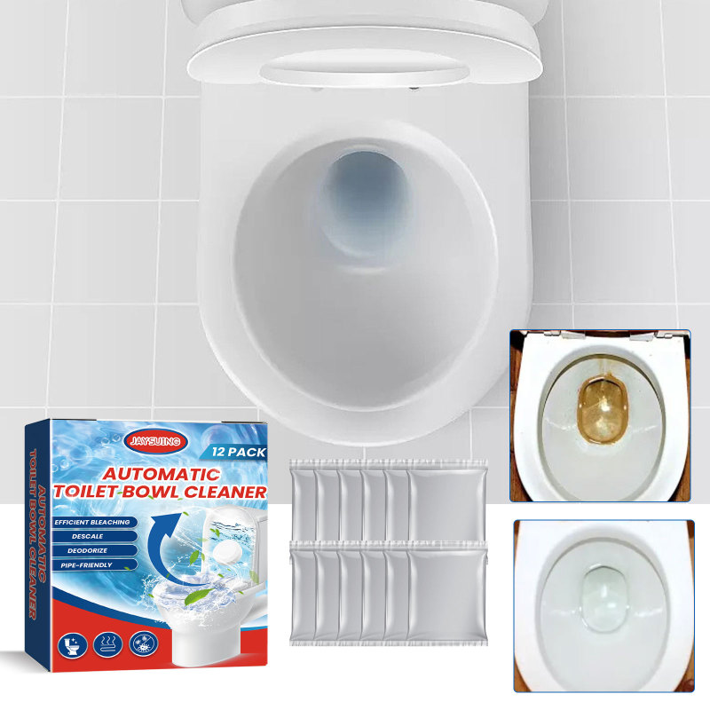 Jaysuing Toilet Cleaning Effervescent Tablet Household Descaling Deodorizing Odors Stains Toilet Stain Remover - Image 2
