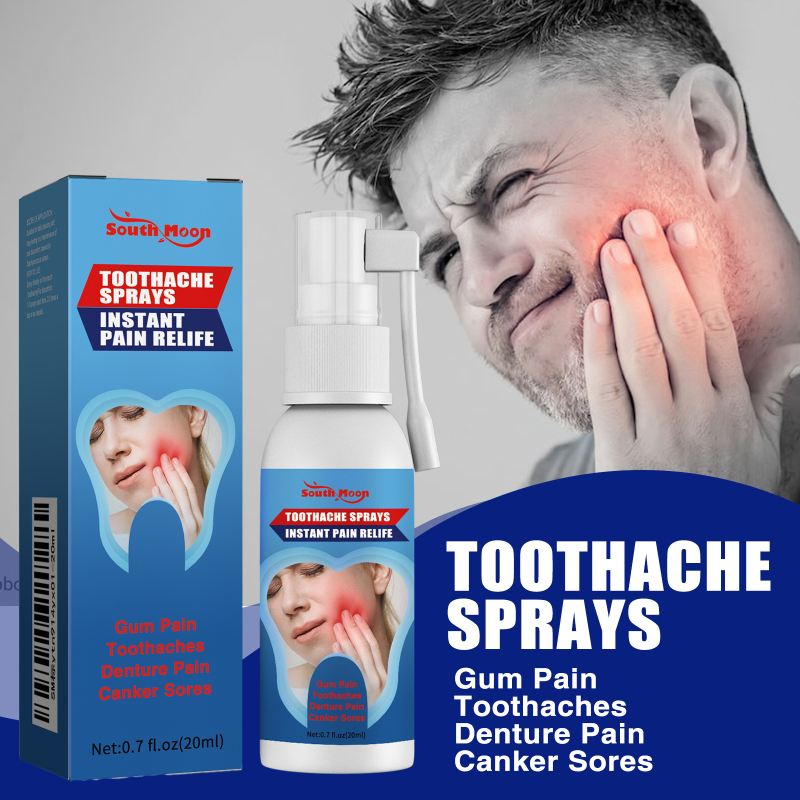 South Moon Oral Care Spray, Pamper Teeth Soothe Teeth Discomfort Gentle Care Oral Spray - Image 2
