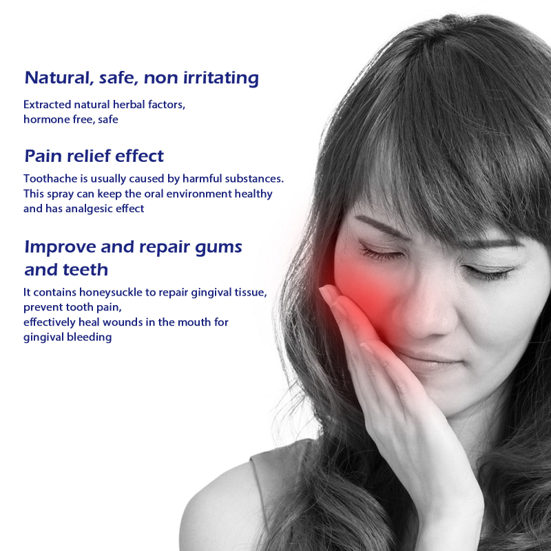 South Moon Oral Care Spray, Pamper Teeth Soothe Teeth Discomfort Gentle Care Oral Spray - Image 3