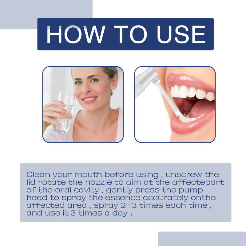 South Moon Oral Care Spray, Pamper Teeth Soothe Teeth Discomfort Gentle Care Oral Spray - Image 6