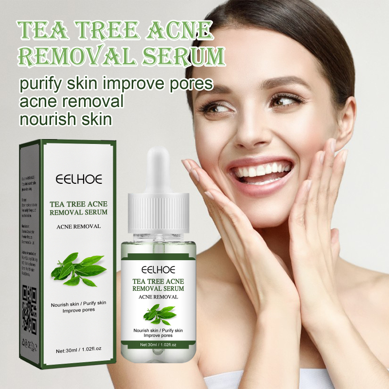 EELHOE Tea Tree Acne Repair Essence, Lighten Acne, Clear Acne, Remove Acne, Repair Skin Essence - Image 2