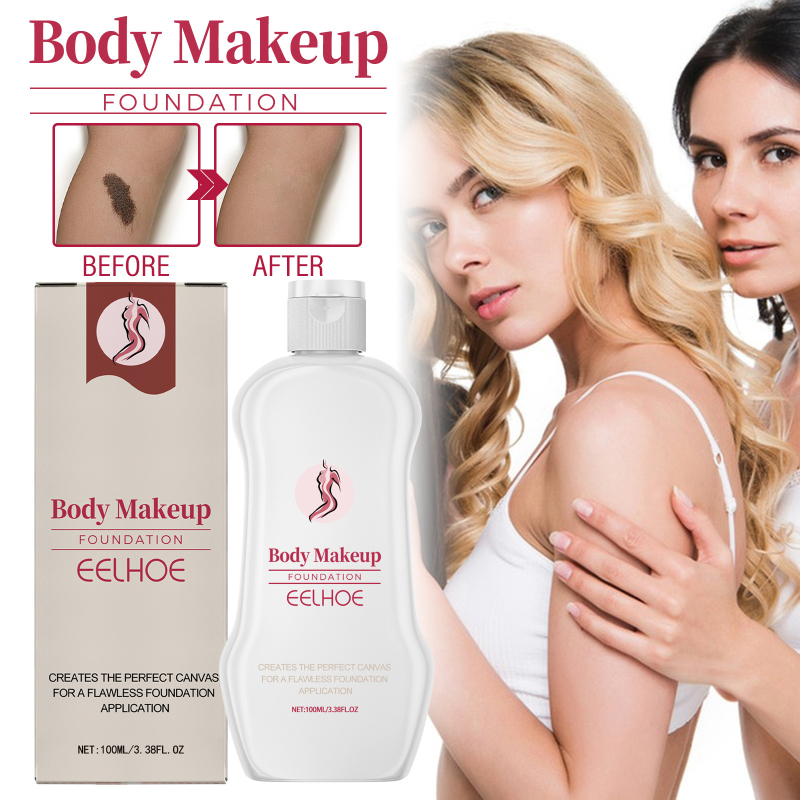 EELHOE Body Makeup Foundation Liquid - Natural, Smooth, Refreshing, Concealing, Setting, Moisturizing Daily Makeup Foundation Liquid - Image 2