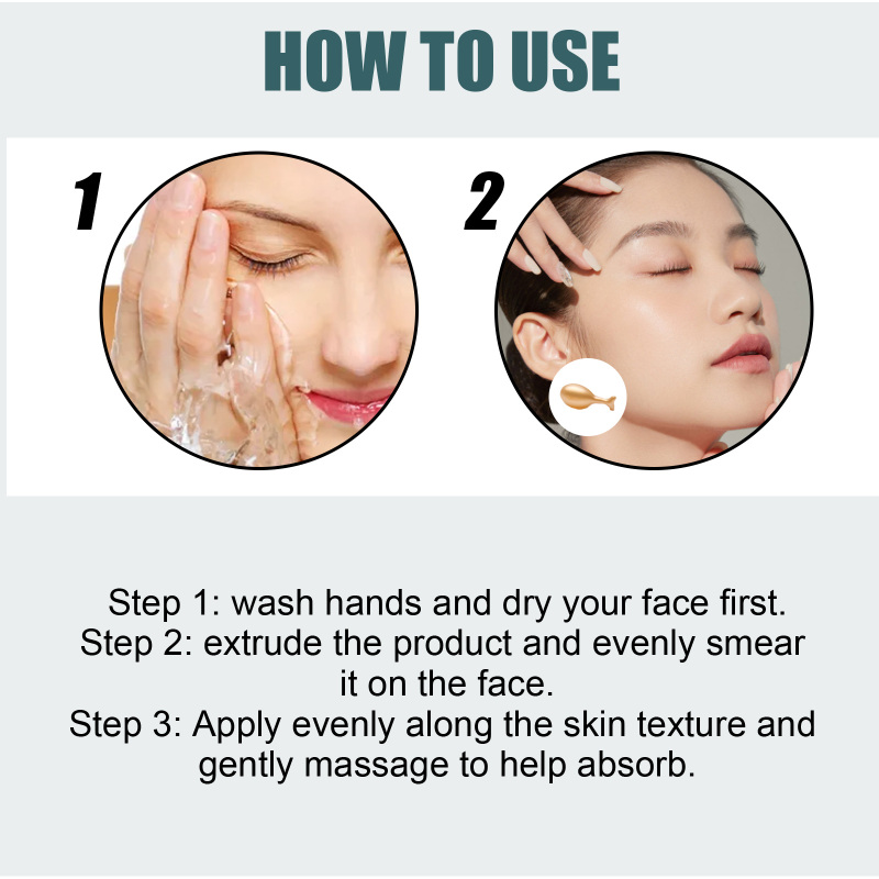 EELHOE Anti-Aging Essence Capsules, Firming And Lifting Moisturizing Facial Skin Lighten Fine Lines, Moisturize And Lighten Skin - Image 6