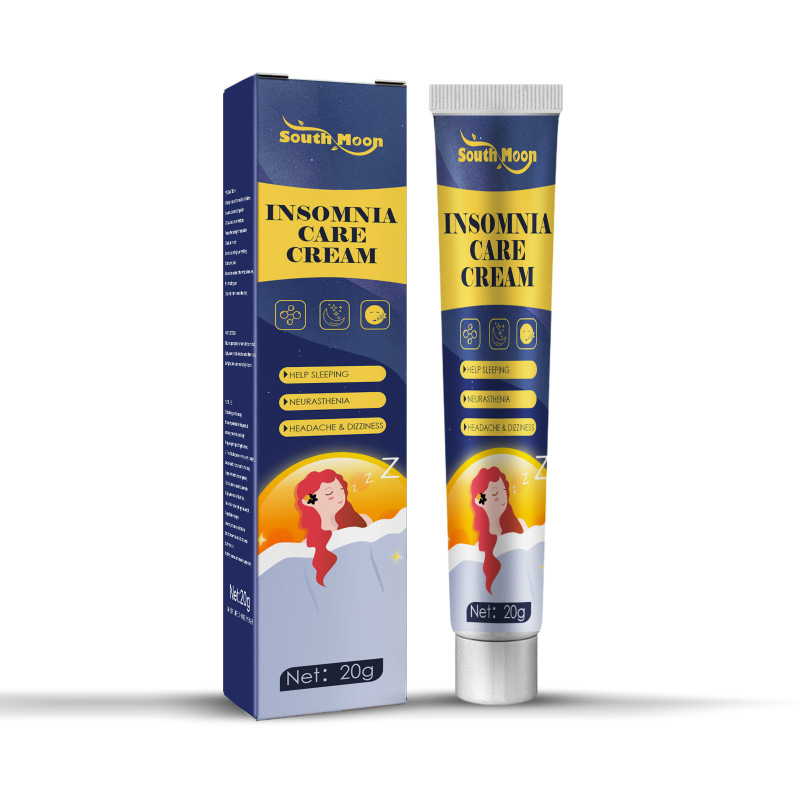 South Moon Insomnia Care Cream, Insomnia Cream To Improve Sleep Quality To Help Sleep Sun Acupoint Insomnia Ointment