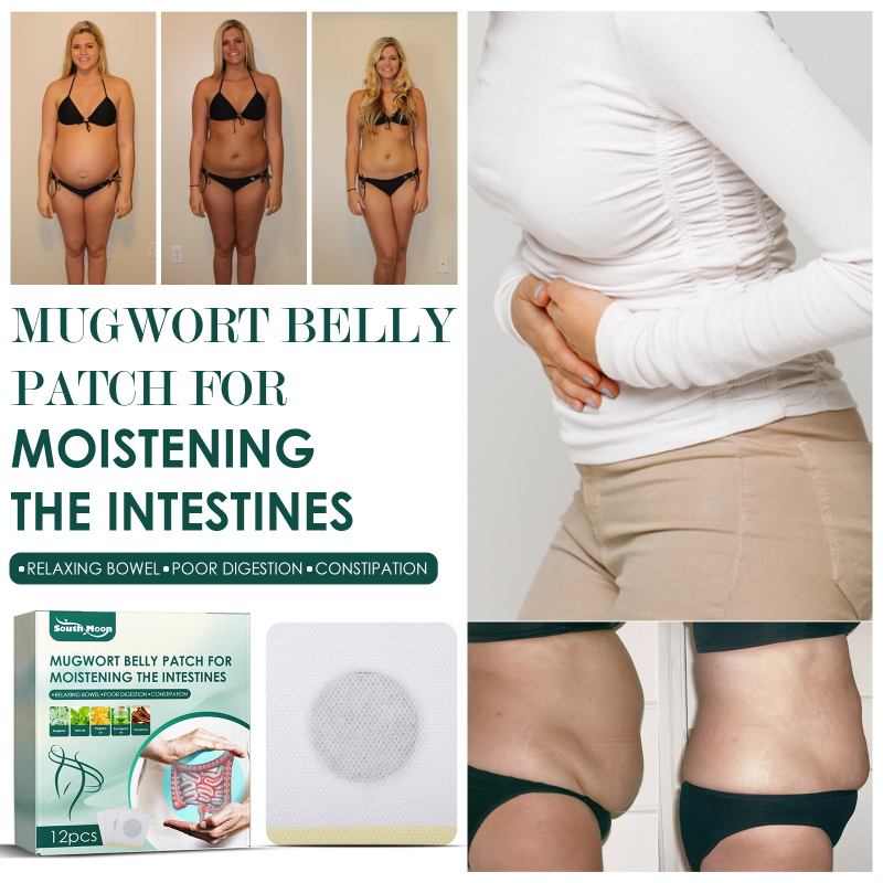 South Moon Mugwort Belly Patch For Moistening The Intestines, Gastrointestinal care slimming body shaping herbs navel paste - Image 4