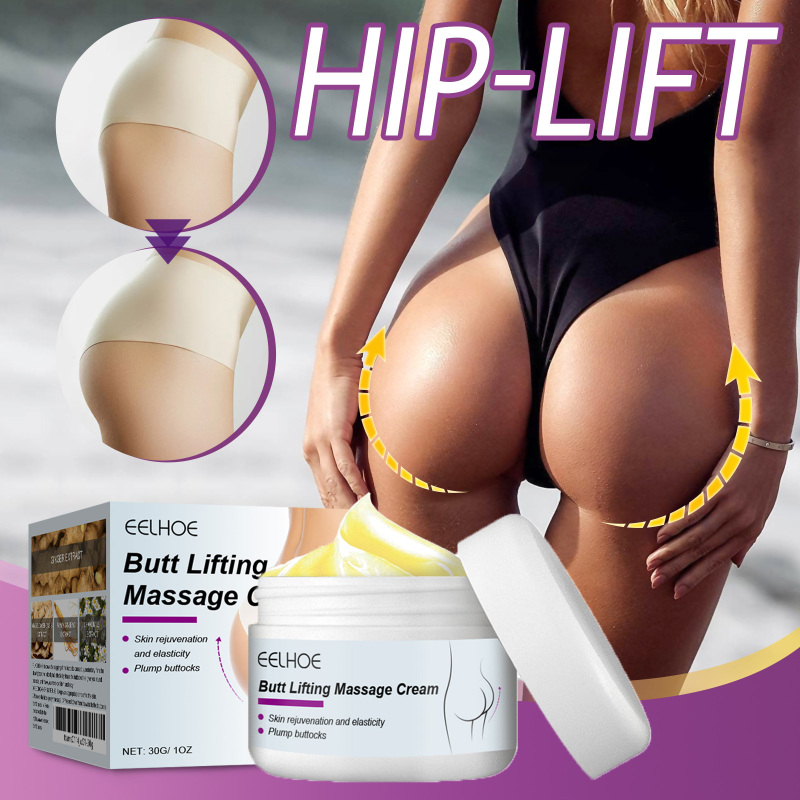 EELHOE Butt Massage Cream, Firming Body Skin And Enhancing Buttock Elasticity Moisturizing Massage Treatment Cream - Image 3