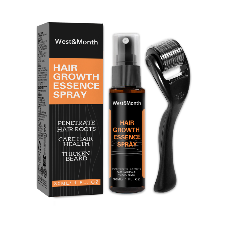 West&Month Polygonum Multiflorum Anti-Loss Hair Care Solution Hair Ginger Spray Thickening Hairline Treatment Solution
