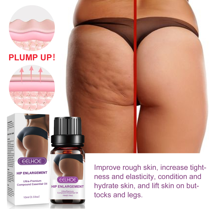 EELHOE Butt Essential Oil Lift Firming Hips Peach Butt Treatment Curve Massage Oil - Image 4