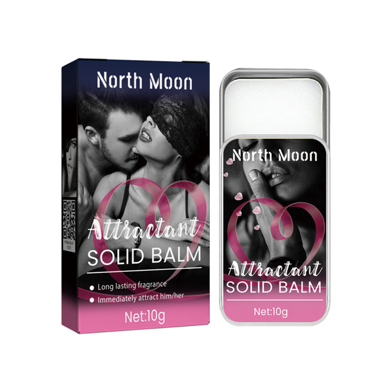 North Moon Attractant Solid Balm, Men And Women Heart Attraction Keep Fragrance Fresh Lasting Solid Perfume - Image 2