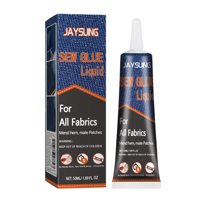 Jaysuing Fabric Sewing Glue, Sewing Fabric Glue Sofa Car Cushion Clothing Glue Fabric Glue