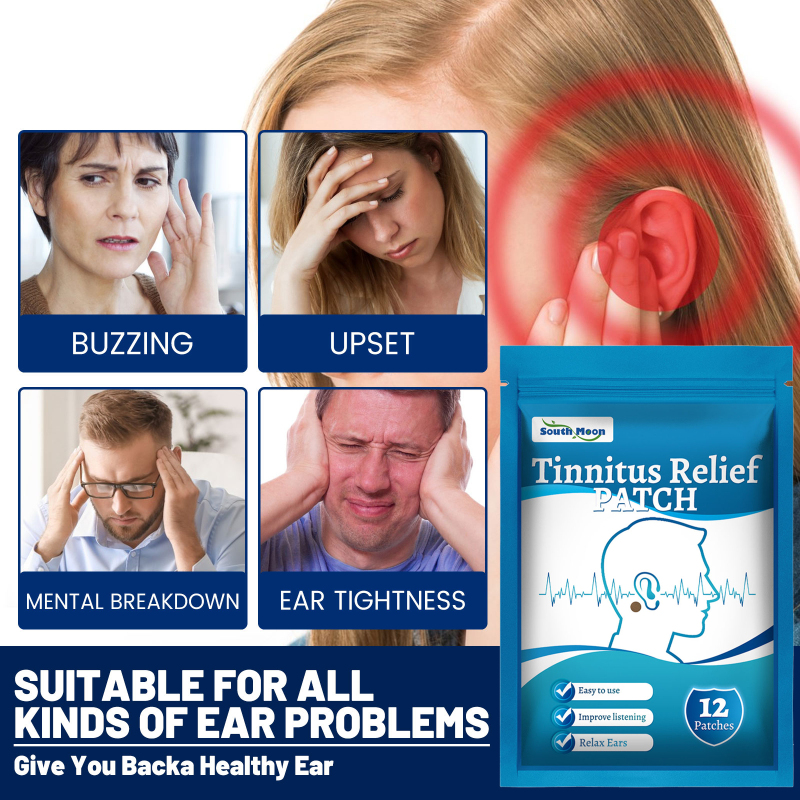 South Moon Ear Care Patch - Herbal Extract Ingredients Daily Body Care Ear Acupoint Patch - Image 4