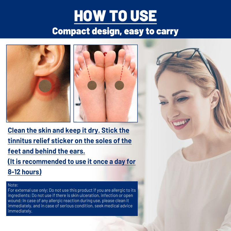 South Moon Ear Care Patch - Herbal Extract Ingredients Daily Body Care Ear Acupoint Patch - Image 6