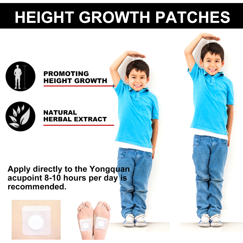 EELHOE Premium Growth Enhancer, Long Foot Patch Plantar Acupoint Stimulation High Care Foot Patch Foot Film - Image 3