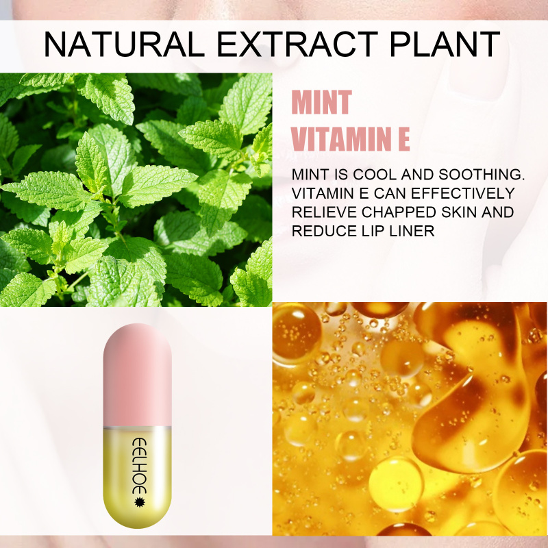 EELHOE Day And Night Lip Moisturizing Capsules: Hydrate And Moisturize The Lips, Making Them Plump, Smooth, Light, Comfortable And Refreshing. Ideal For Daily Lip Care. - Image 6