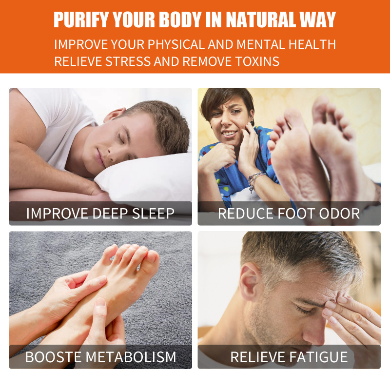 South Moon Ginger Deep Cleansing Foot Patch, Relieve Gentle Care Of Physical Discomfort Foot Care Patch - Image 4