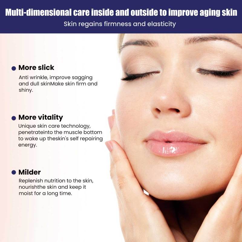 OUHOE Moisturizing Cream, Reduce Dark Spots And Fine Lines, Moisturize Firm Skin Care Cream - Image 3