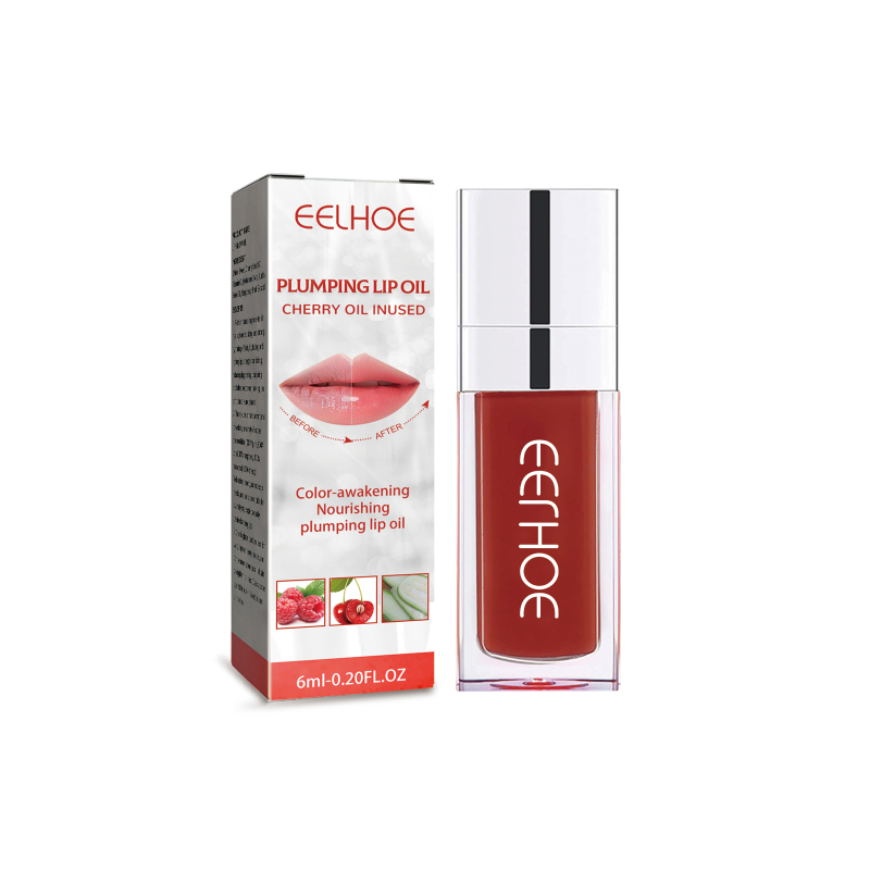 EELHOE Plumping Lip Gloss, Lip Plumping Care, Softening Lip Lines, Hydrating Glass, Even Color, Lip Gloss Oil - Image 2