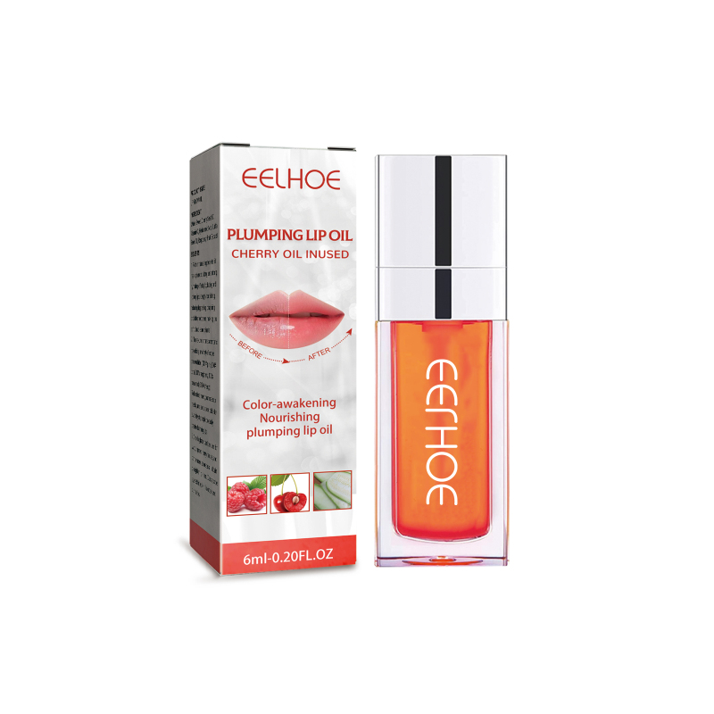 EELHOE Plumping Lip Gloss, Lip Plumping Care, Softening Lip Lines, Hydrating Glass, Even Color, Lip Gloss Oil - Image 3