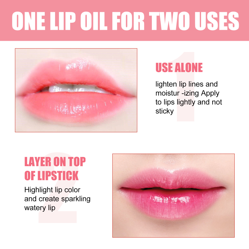 EELHOE Plumping Lip Gloss, Lip Plumping Care, Softening Lip Lines, Hydrating Glass, Even Color, Lip Gloss Oil - Image 6