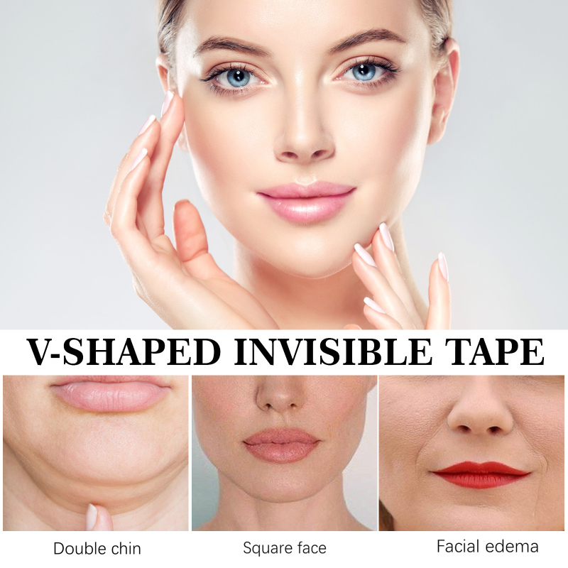 EELHOE Facial Lifting Patch, Lift Face Double Chin V Face Melon Seed Face Invisible Lifting Patch - Image 3