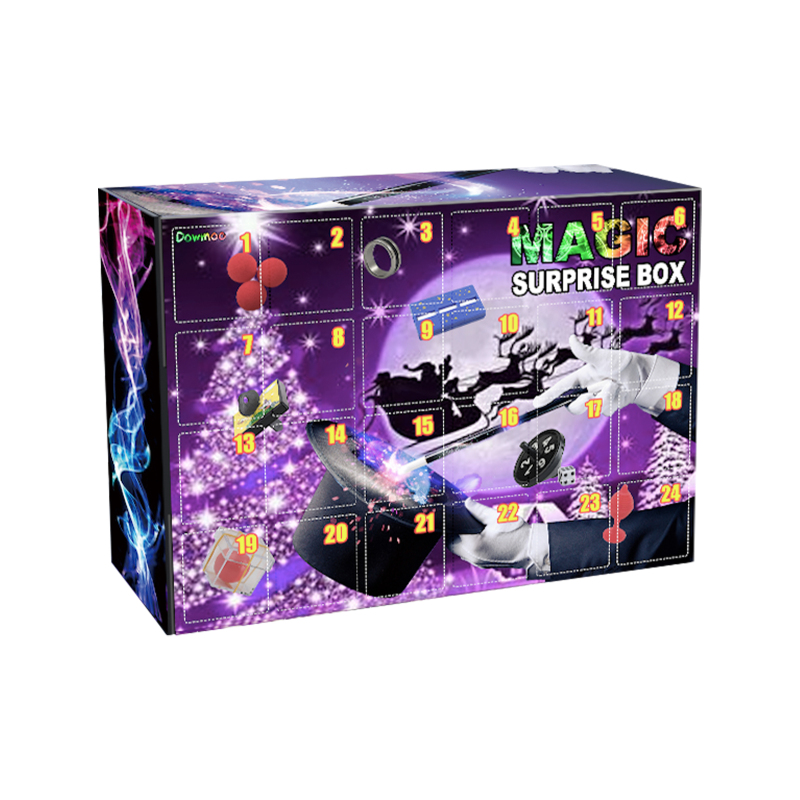 Dowmoo Magic Decompression Blind Box, Christmas Spirit Gift Magic Props Blind Box Magic Toys Fun Blind Box