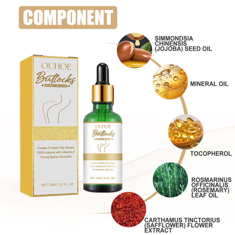 OUHOE Buttock Care Essential Oil. Daily Gentle Moisturizing For The Arms. Apply Externally. Light And Comfortable Essential Oil. - Image 5