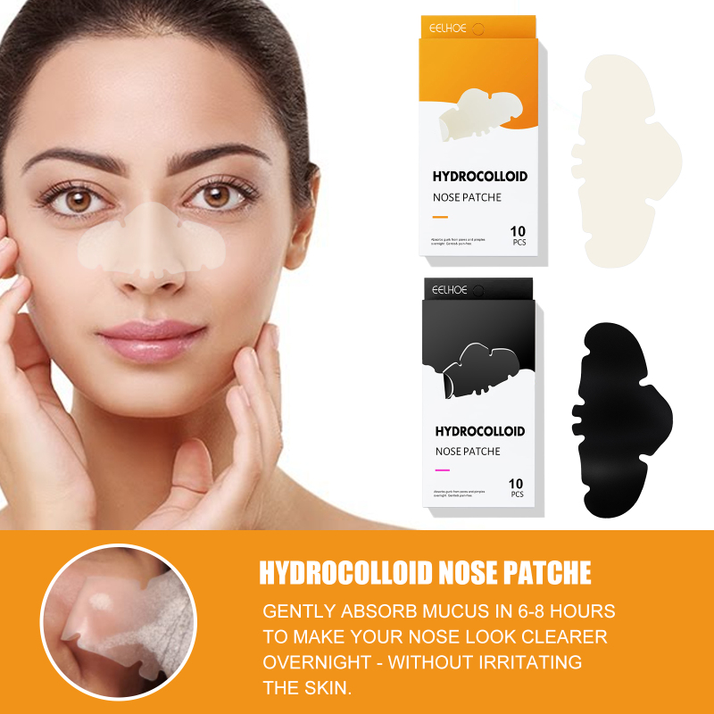 EELHOE Blackhead Nose Strips, Skin Beauty Oil Control Pimple Acne Patches - Image 2