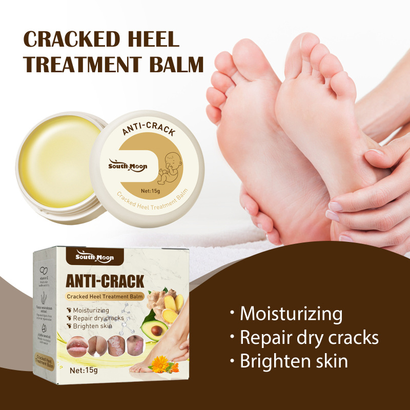 South Moon Cracked Heel Care Cream, Repair Foot Anti-Cracking, Peeling And Chapping Moisturizing Foot Cream - Image 2