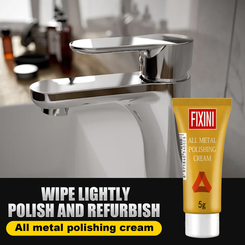 AMZ Metal Polish Copper, Tire Rust Polish Multifunctional Cleaning Care Cream Kitchen Metal Polish - Image 2