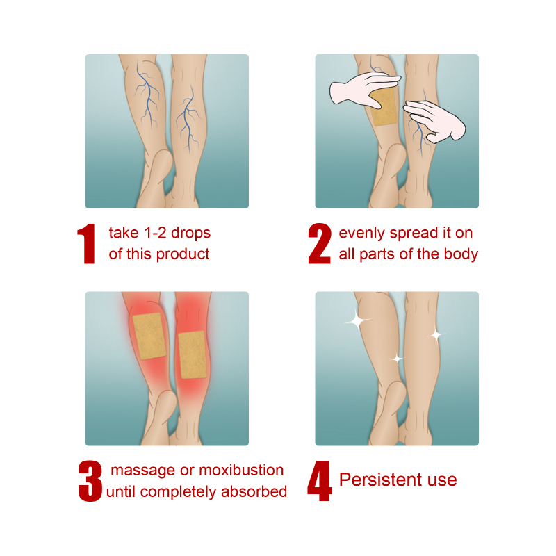 South Moon Leg Care Patch, Waterproof Breathable Skin Care Patch For Legs - Image 6