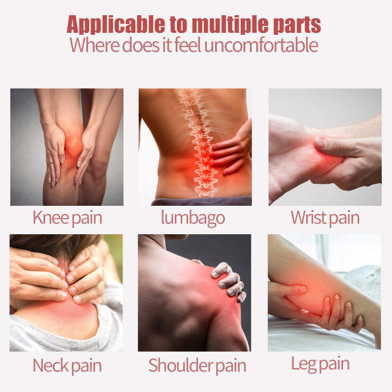 South Moon Ginger Knee Patch, Warm Patch Hot Compress Ginger Patch Neck Shoulder Waist Leg Joint Knee Pain Patch - Image 3